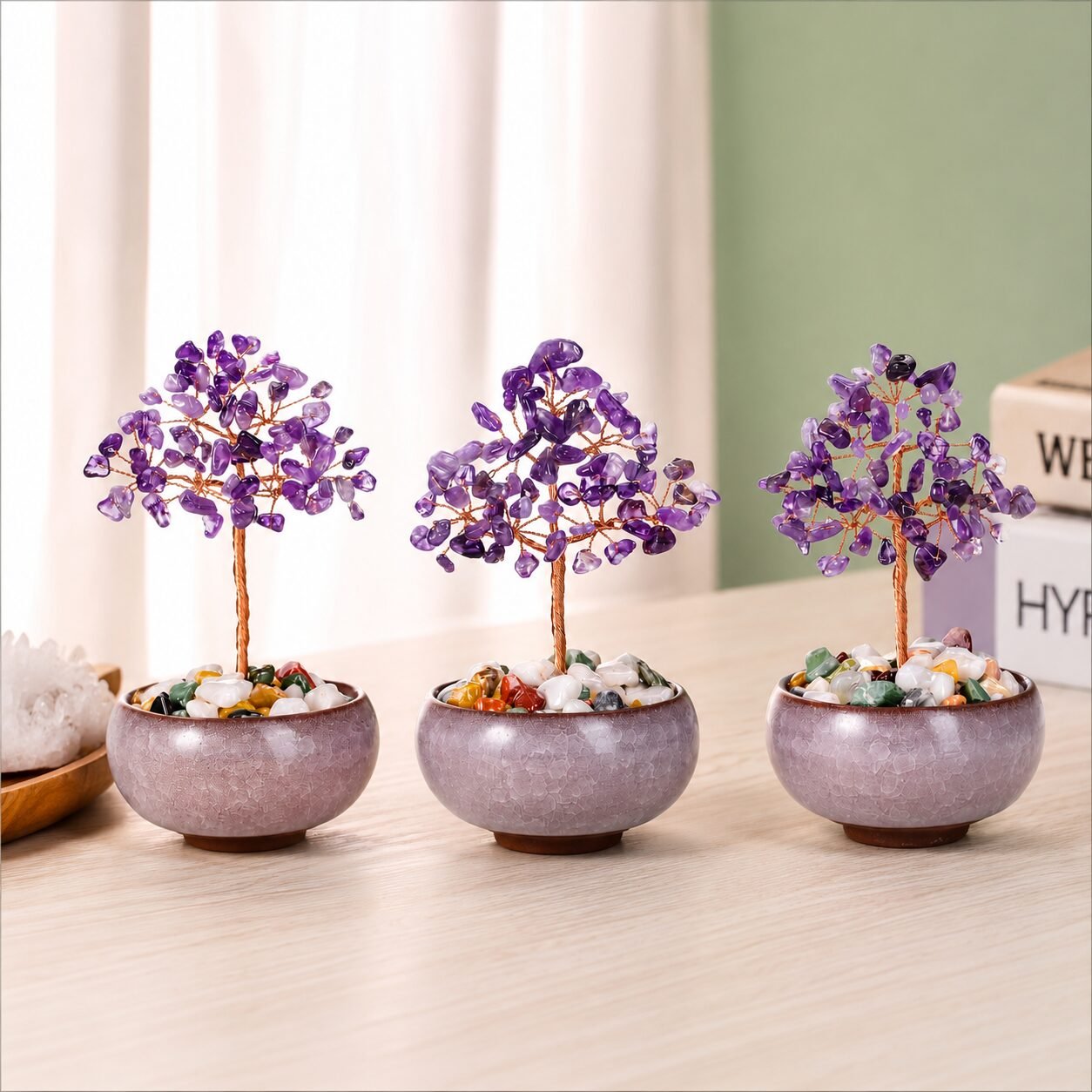 Amethyst Kristallbaum Ornament - Image 2